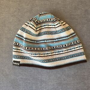 Turtle Fur Knit Beanie Hat Fleece Lined Winter Ski Cap Unisex